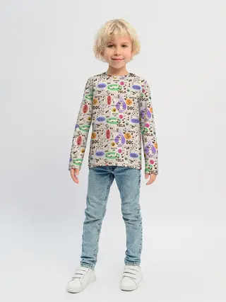 Детский лонгслив / Йога