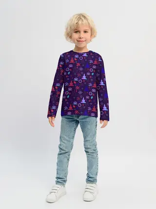 Детский лонгслив / Медитация