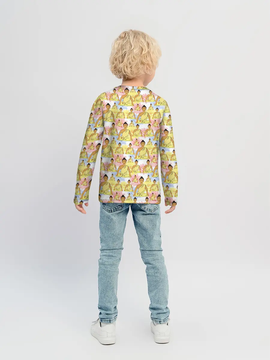 Детский лонгслив / Йога