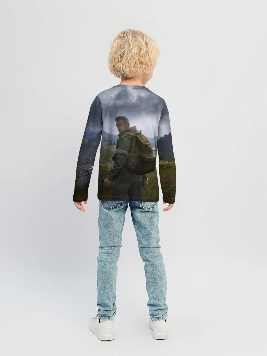 Детский лонгслив / DAYZ POSTER | ДЕЙЗИ ПОСТЕР