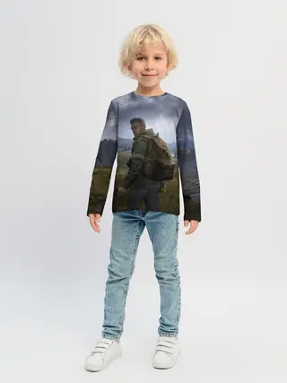 Детский лонгслив / DAYZ POSTER | ДЕЙЗИ ПОСТЕР