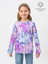 Детский лонгслив / СИРЕНЬ | ЦВЕТЫ | LILAC