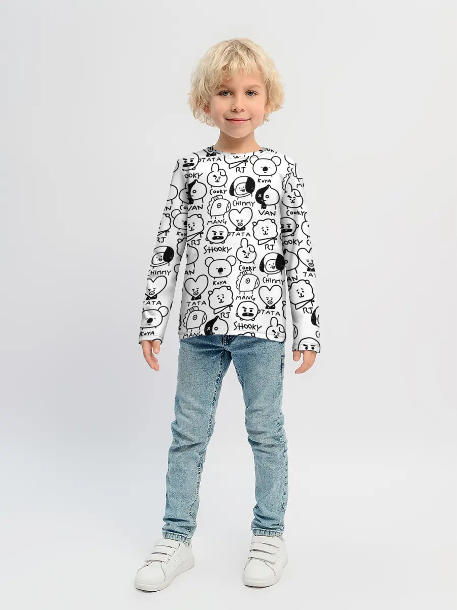 Детский лонгслив / BTS | BT21