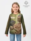 Детский лонгслив / Rust