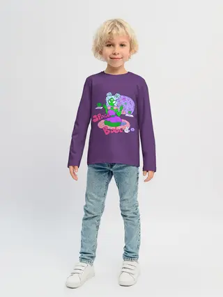 Детский лонгслив / Space Babe