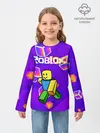 Детский лонгслив / ROBLOX КУБЫ