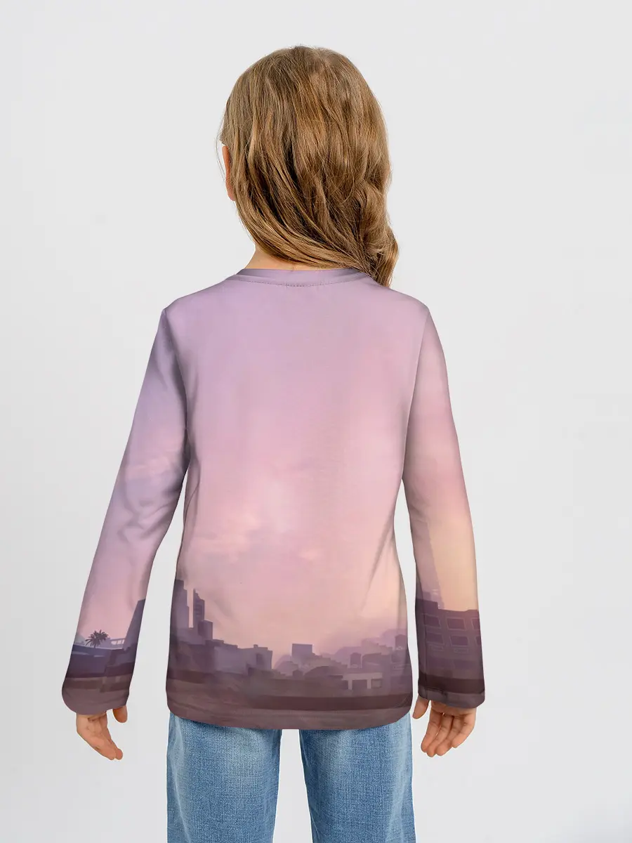 Детский лонгслив / Персонажи ГТА 5