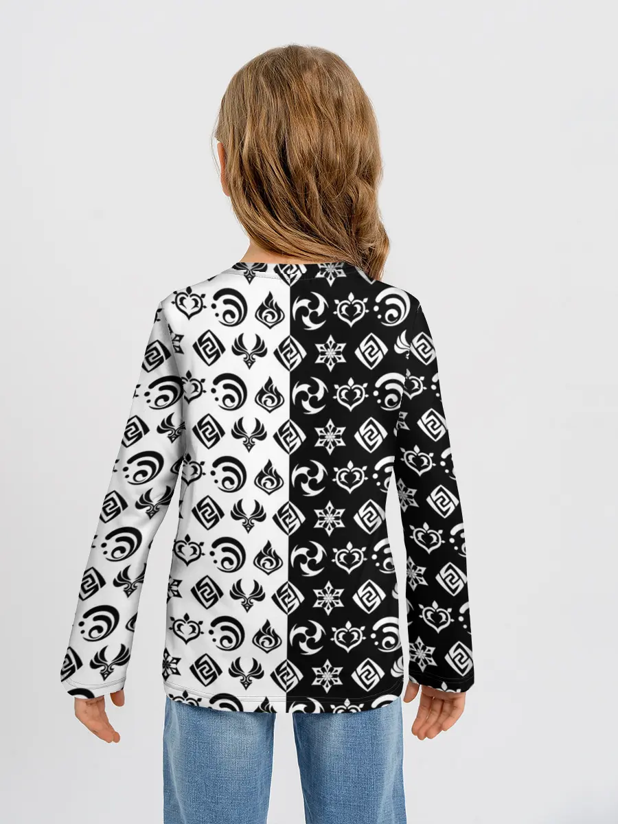 Детский лонгслив / Genshin Impact