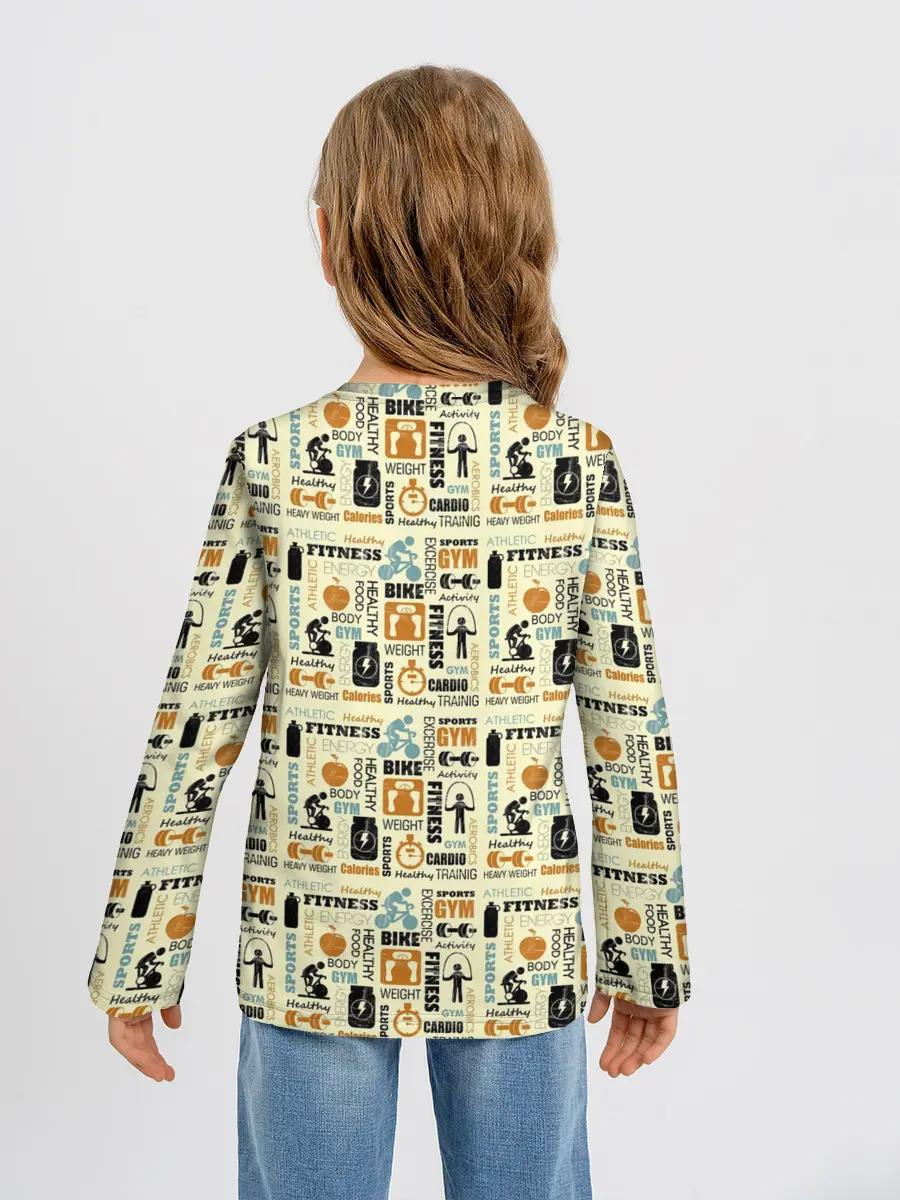 Детский лонгслив / Спорт