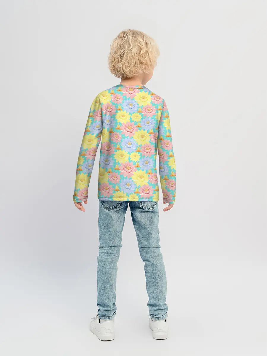 Детский лонгслив / Йога