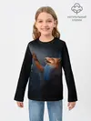 Детский лонгслив / Лиса и огонек