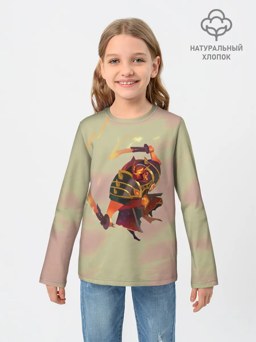 Детский лонгслив / Ember | Dota 2