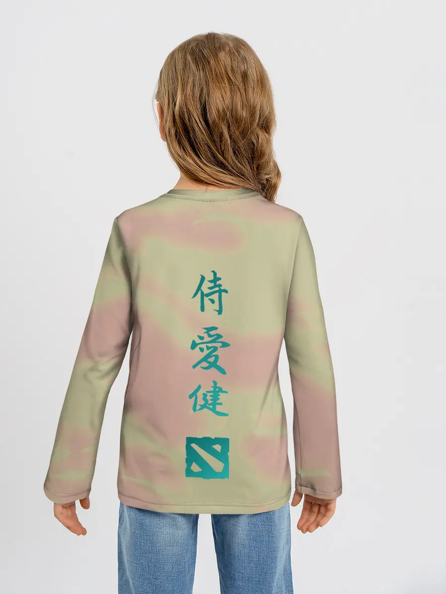 Детский лонгслив / Ember | Dota 2