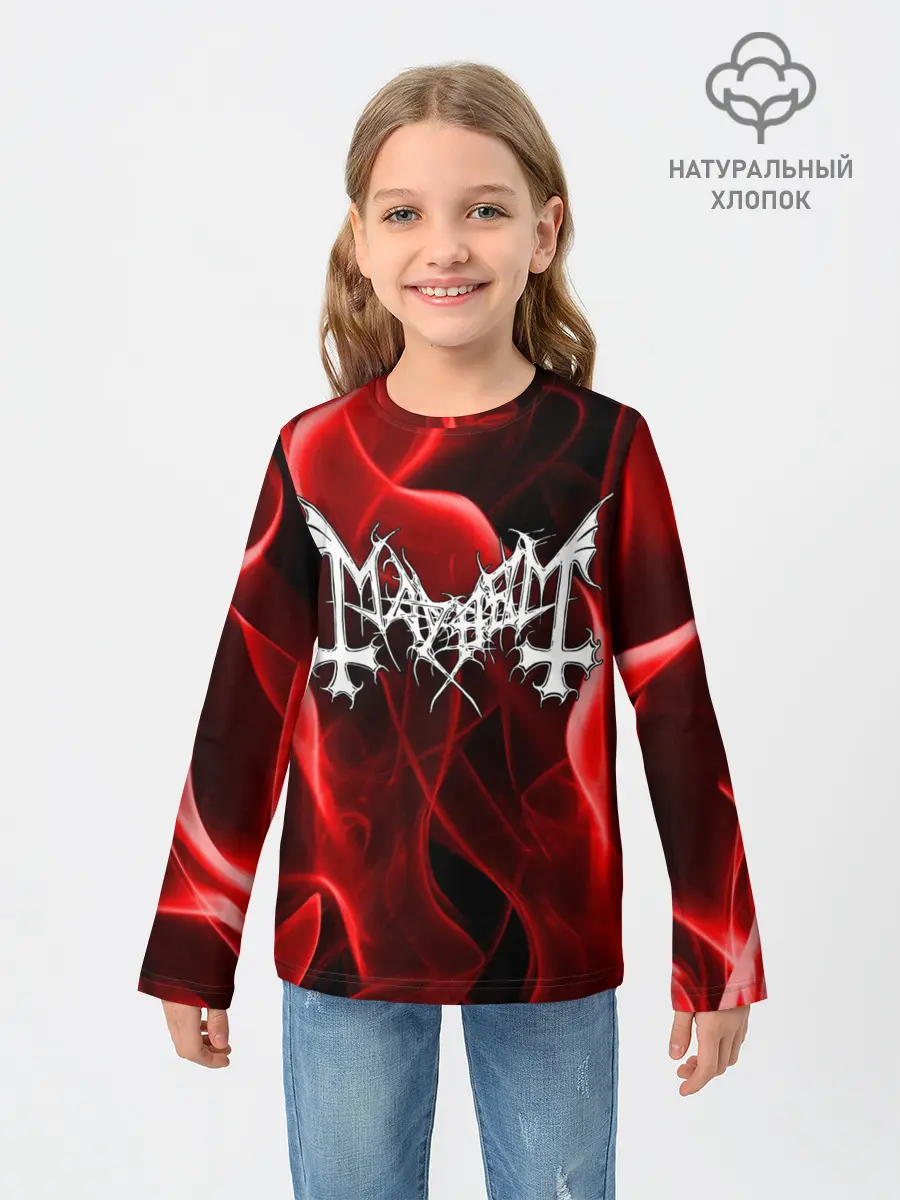 Детский лонгслив / MAYHEM