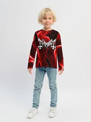 Детский лонгслив / MAYHEM