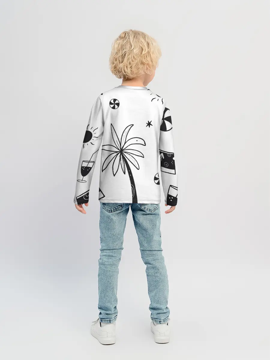 Детский лонгслив / Летние вайбы