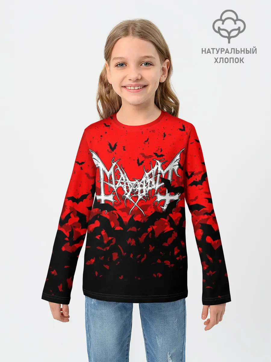 Детский лонгслив / MAYHEM