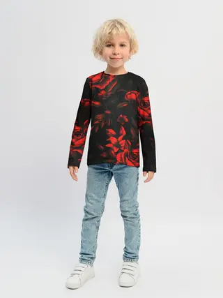 Детский лонгслив / ROSES | РОЗЫ