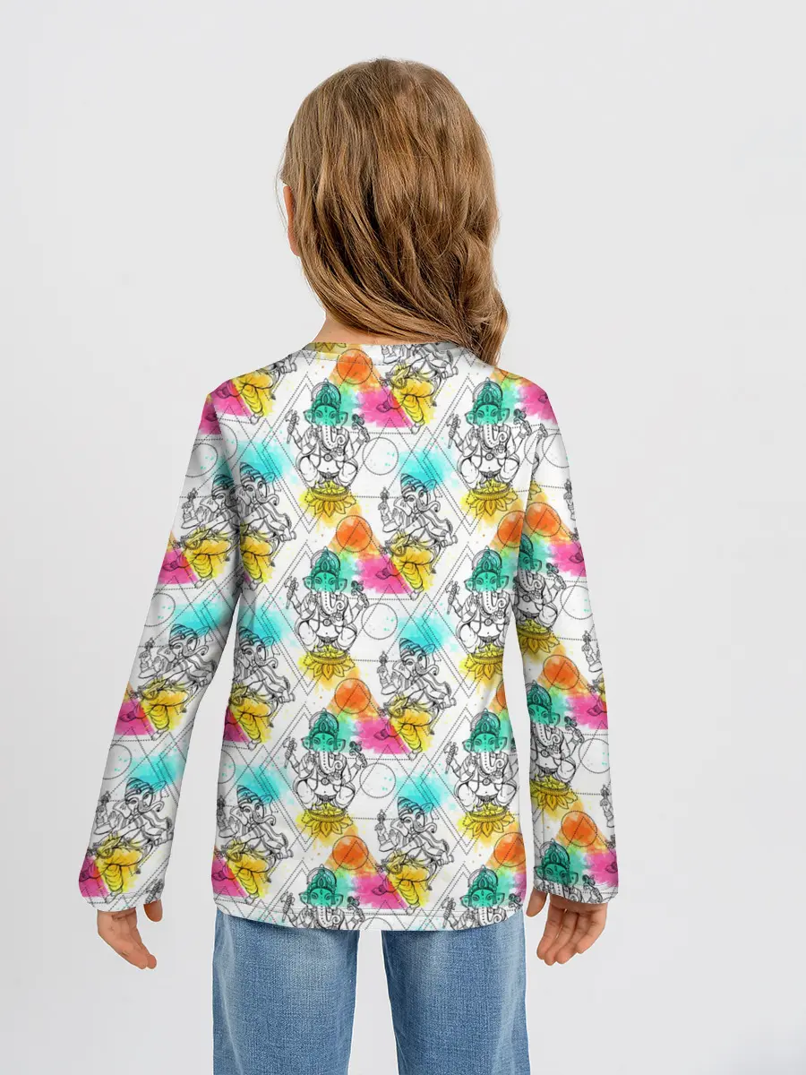 Детский лонгслив / Йога