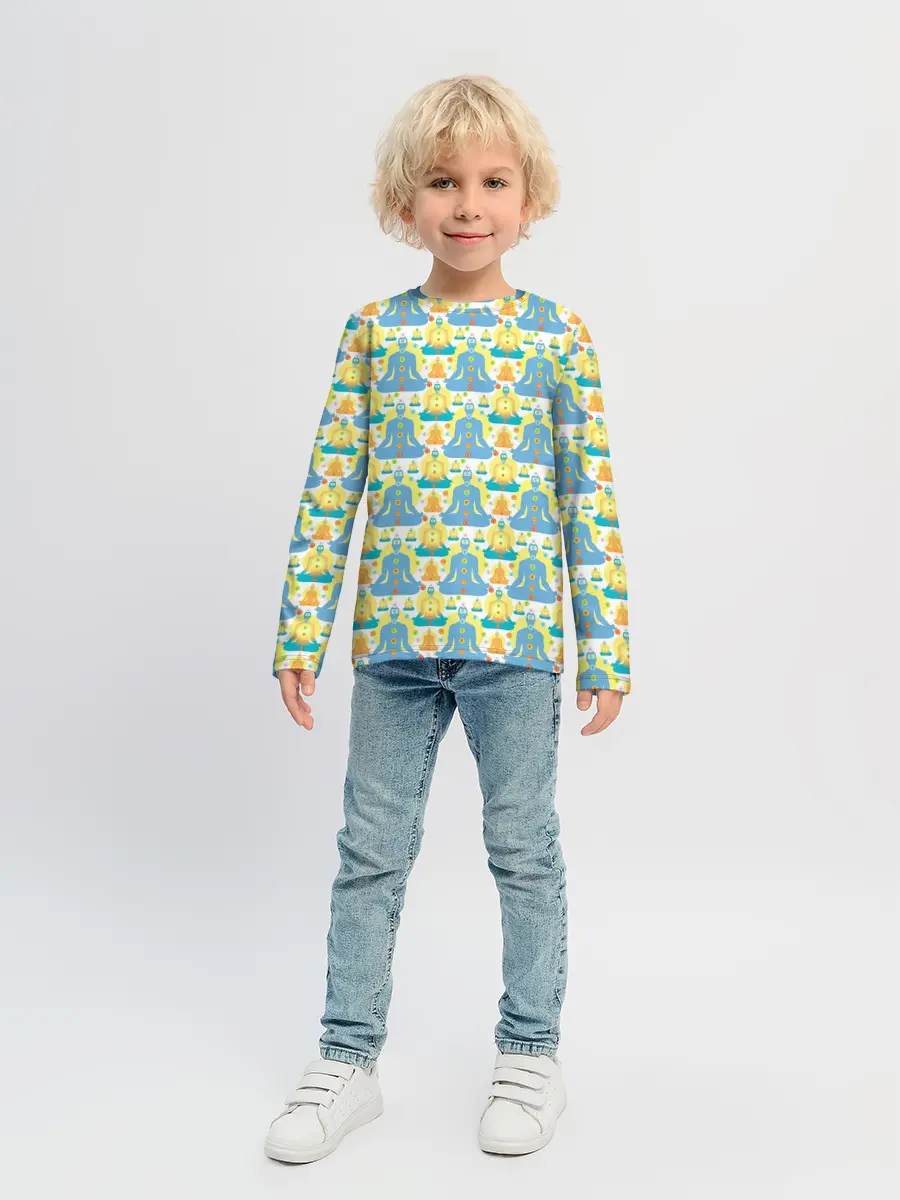 Детский лонгслив / Медитация