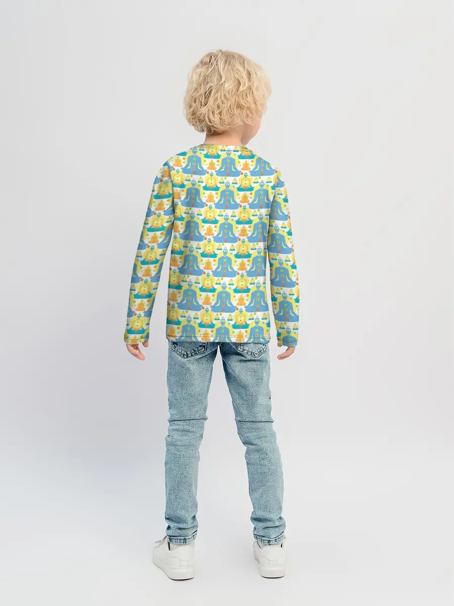 Детский лонгслив / Медитация