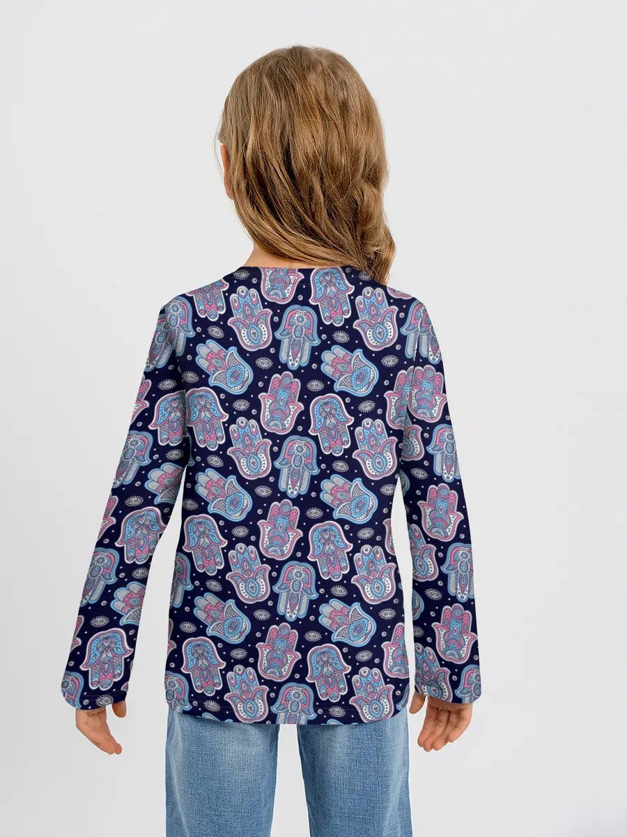 Детский лонгслив / Хамса