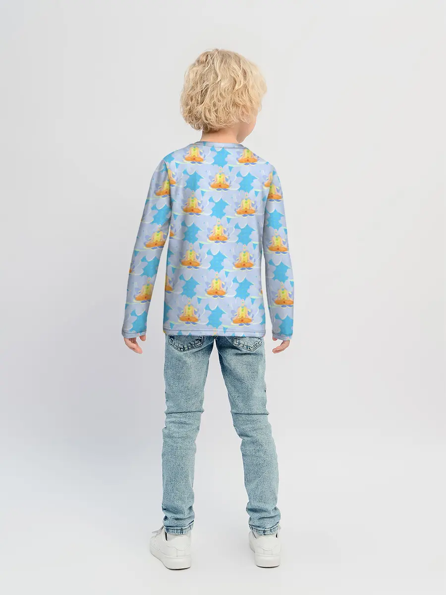 Детский лонгслив / Йога