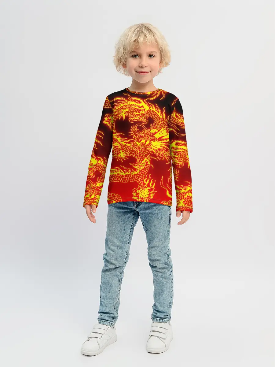 Детский лонгслив / ДРАКОН
