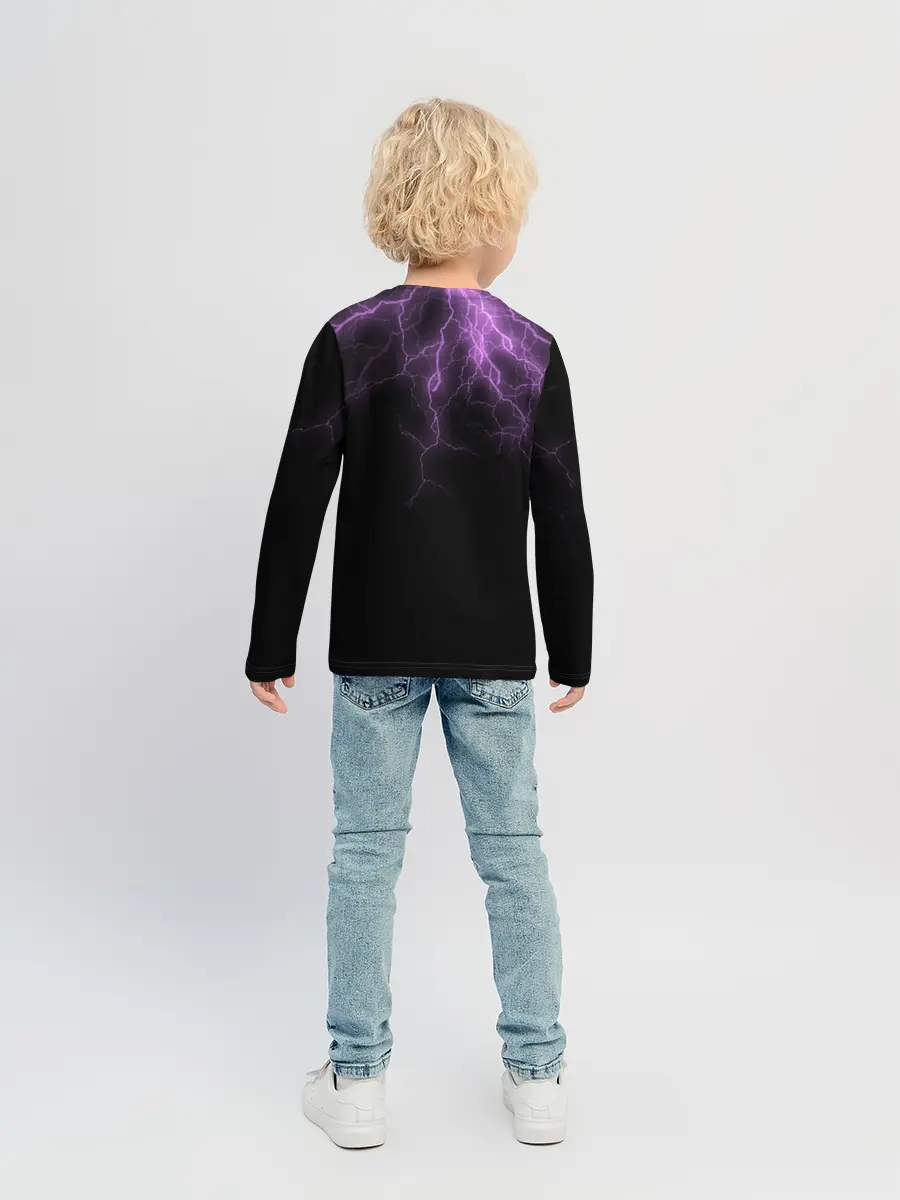 Детский лонгслив / Разряд Молнии