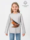 Детский лонгслив / Лисица