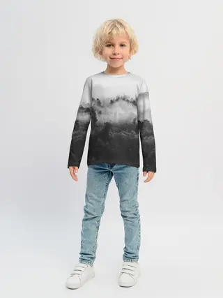 Детский лонгслив / Лес