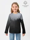 Детский лонгслив / Лес в дыму