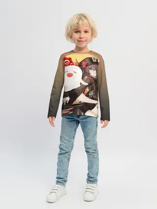 Детский лонгслив / GENSHIN IMPACT HU TAO