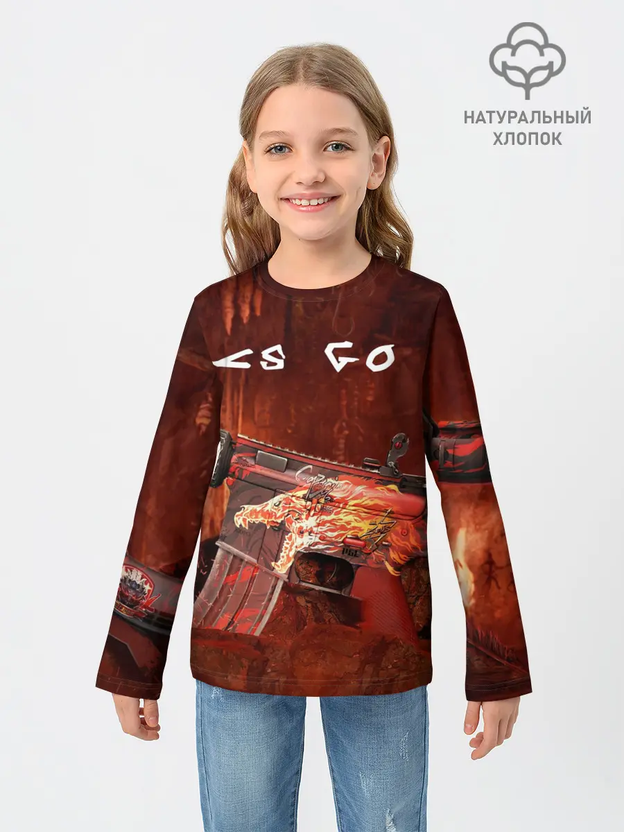 Детский лонгслив / CS GO M4A4 HOWI