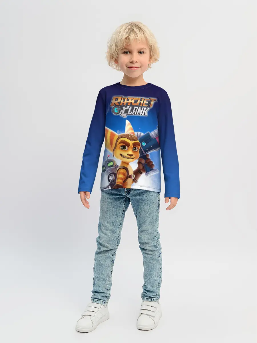 Детский лонгслив / Рэтчет и Кланr