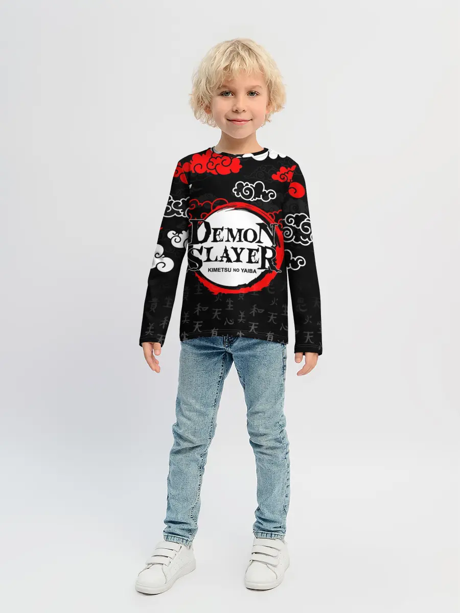 Детский лонгслив / КЛИНОК, РАССЕКАЮЩИЙ ДЕМОНОВ