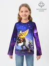 Детский лонгслив / Ratchet & Clank game