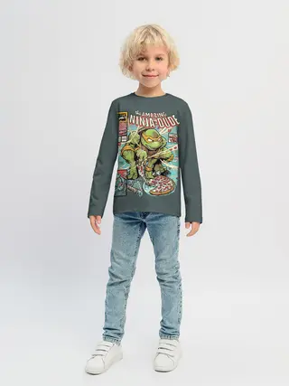 Детский лонгслив / Микеланджело