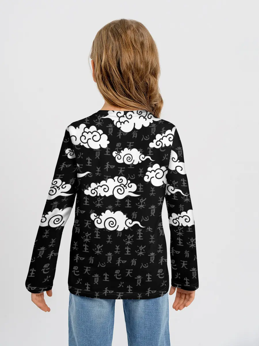 Детский лонгслив / КЛИНОК, РАССЕКАЮЩИЙ ДЕМОНОВ