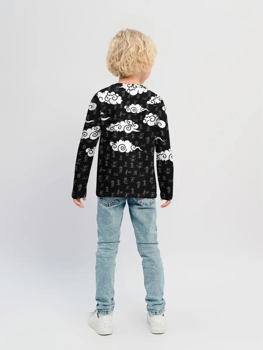 Детский лонгслив / КЛИНОК, РАССЕКАЮЩИЙ ДЕМОНОВ