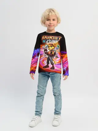 Детский лонгслив / Галактические рейнджеры