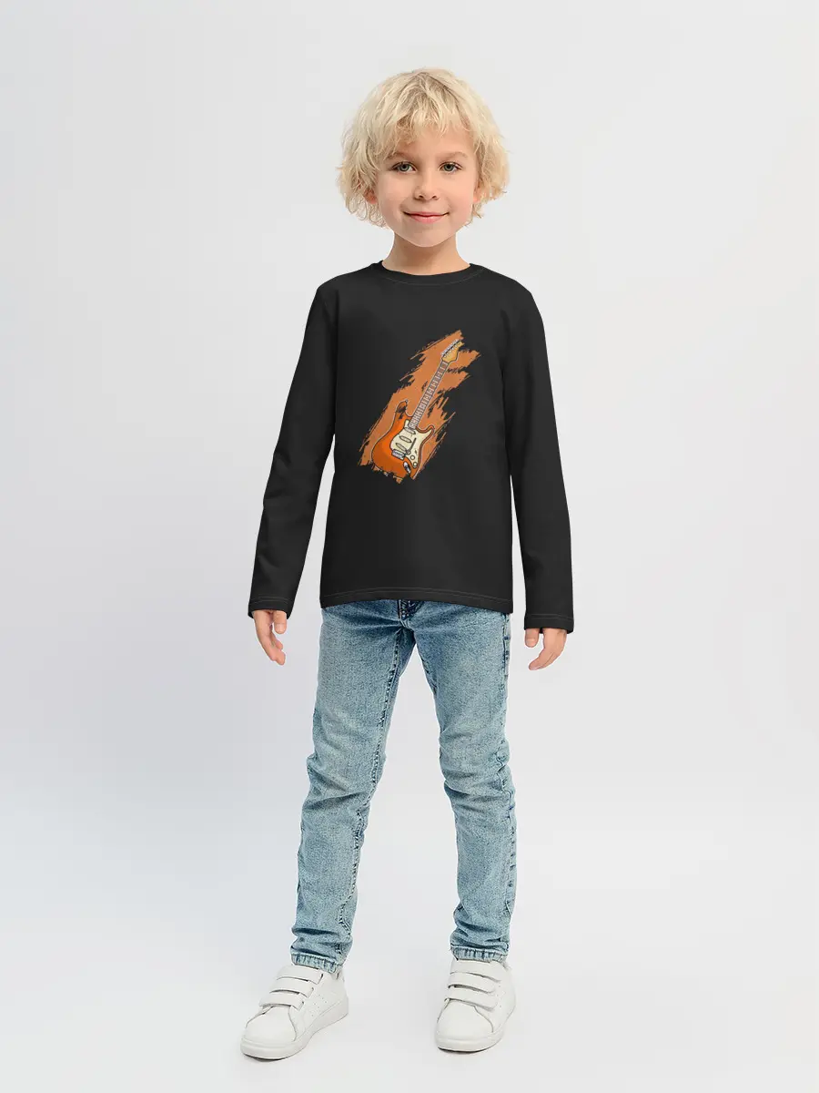 Детский лонгслив / Электрогитара