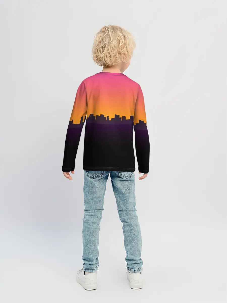 Детский лонгслив / Grand Theft Auto vice