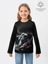 Детский лонгслив / Космический Сёрфинг