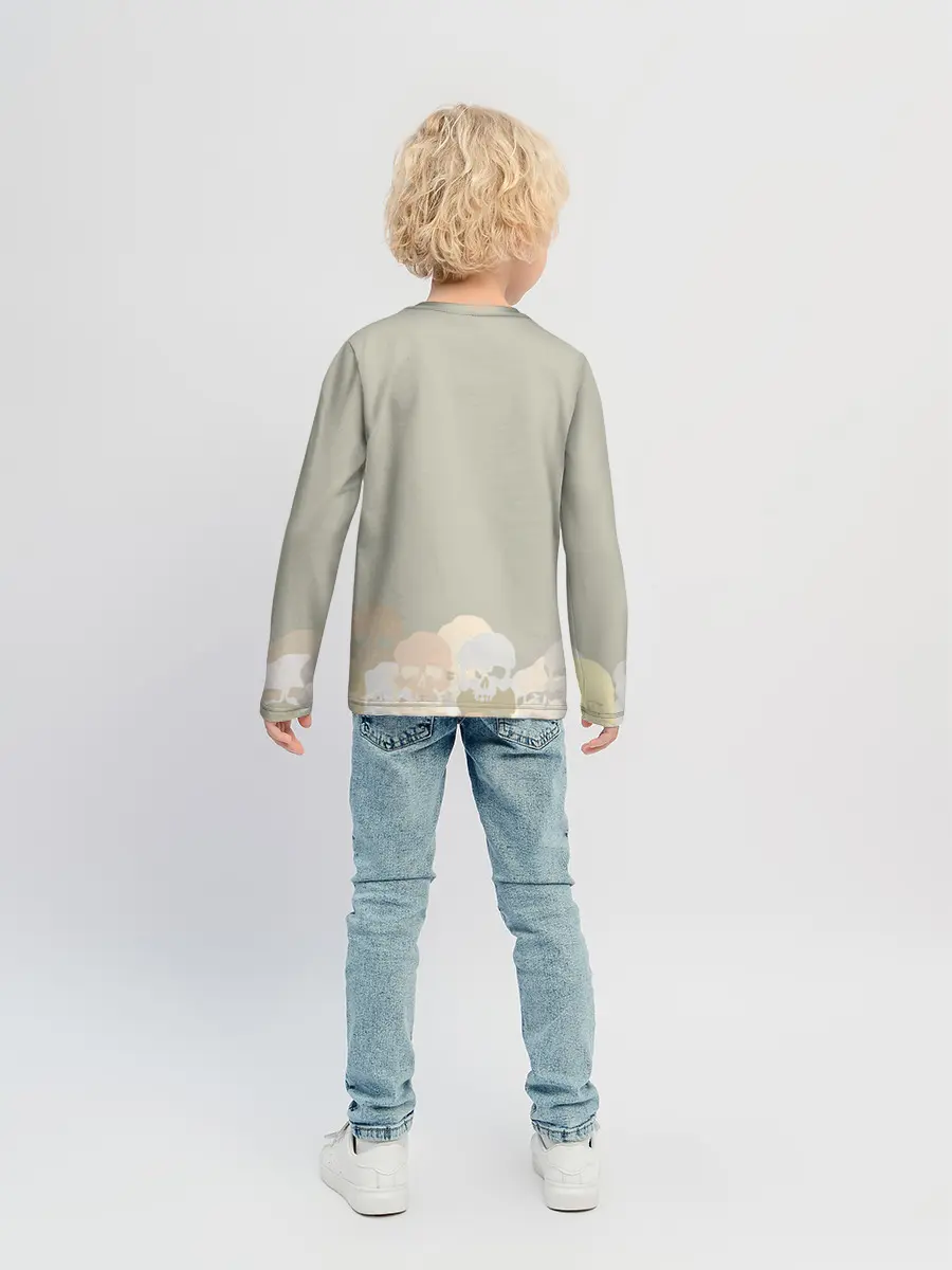 Детский лонгслив / Король | Dota 2