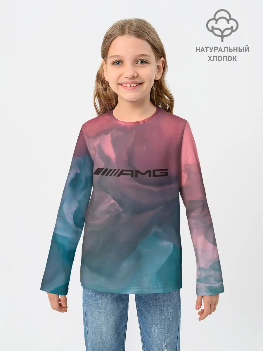 Детский лонгслив / MERCEDES AMG | МЕРСЕДЕС АМГ