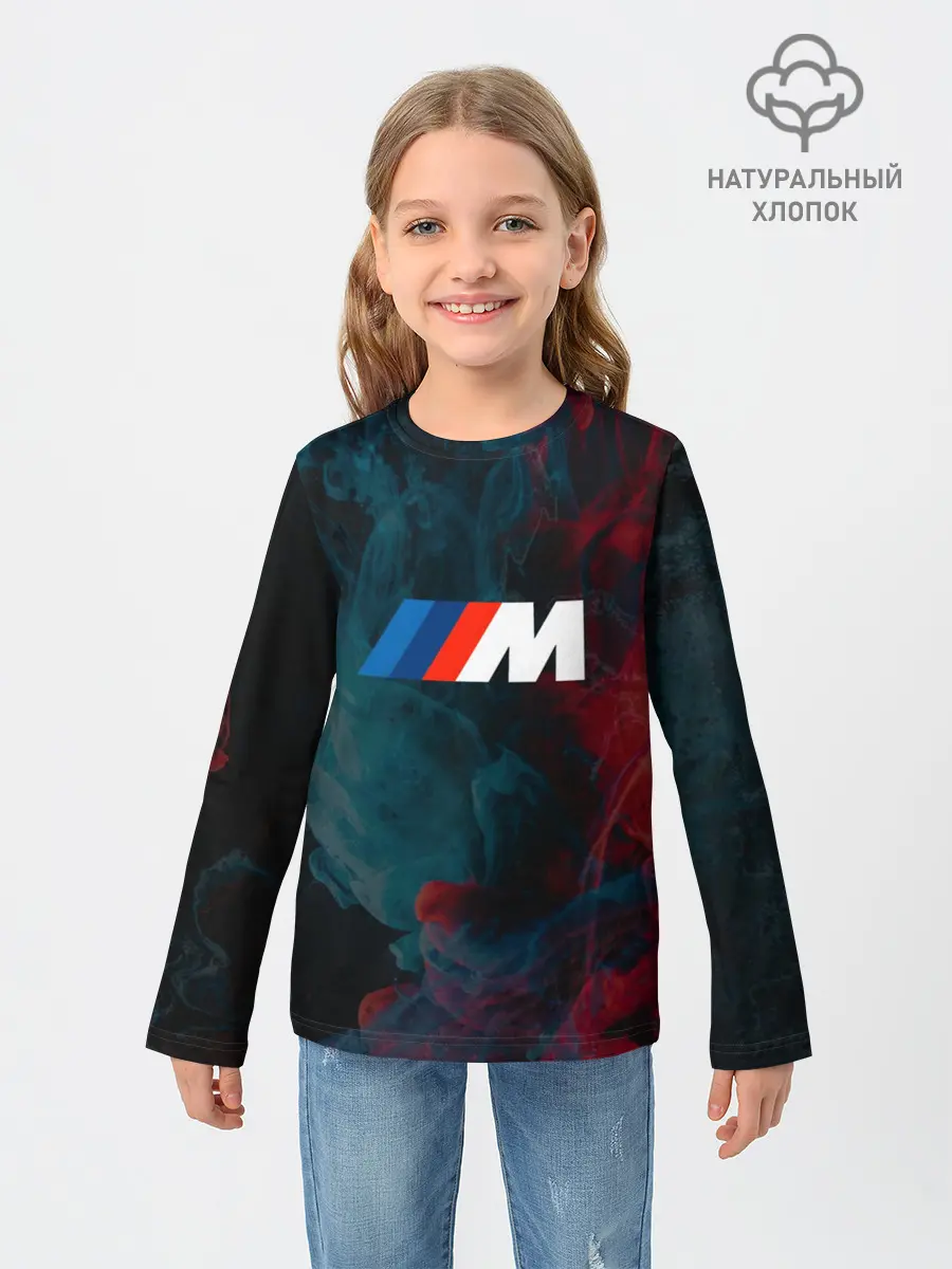 Детский лонгслив / BMW M Power | БМВ М