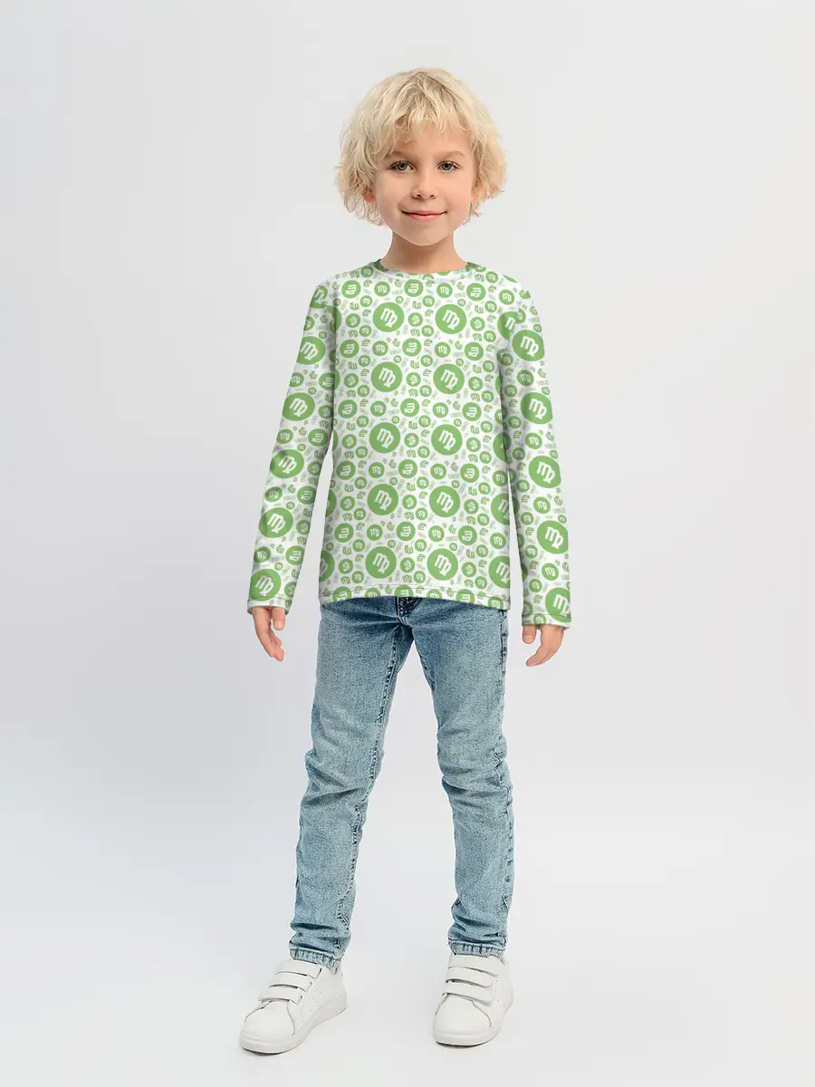 Детский лонгслив / Дева