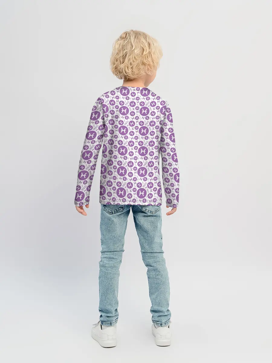 Детский лонгслив / Рыбы