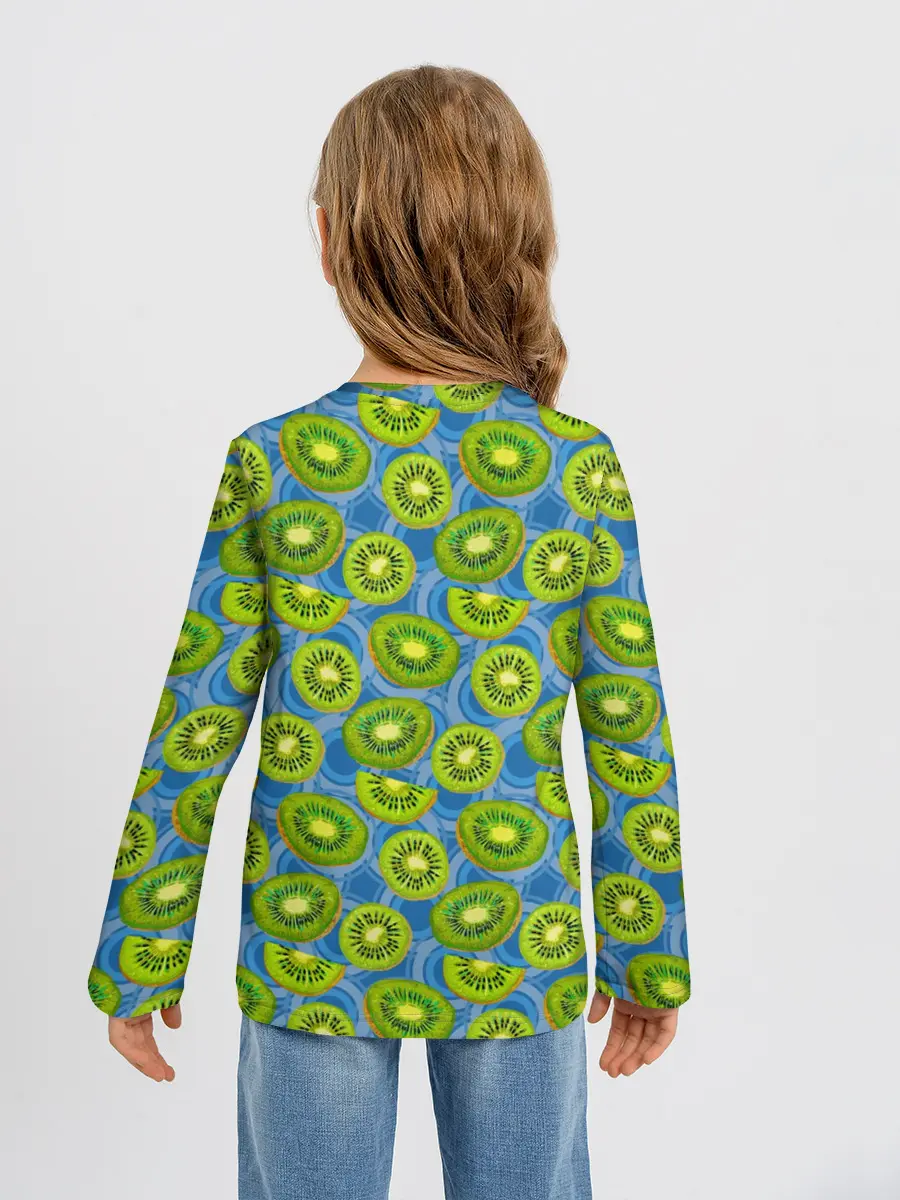 Детский лонгслив / Киви